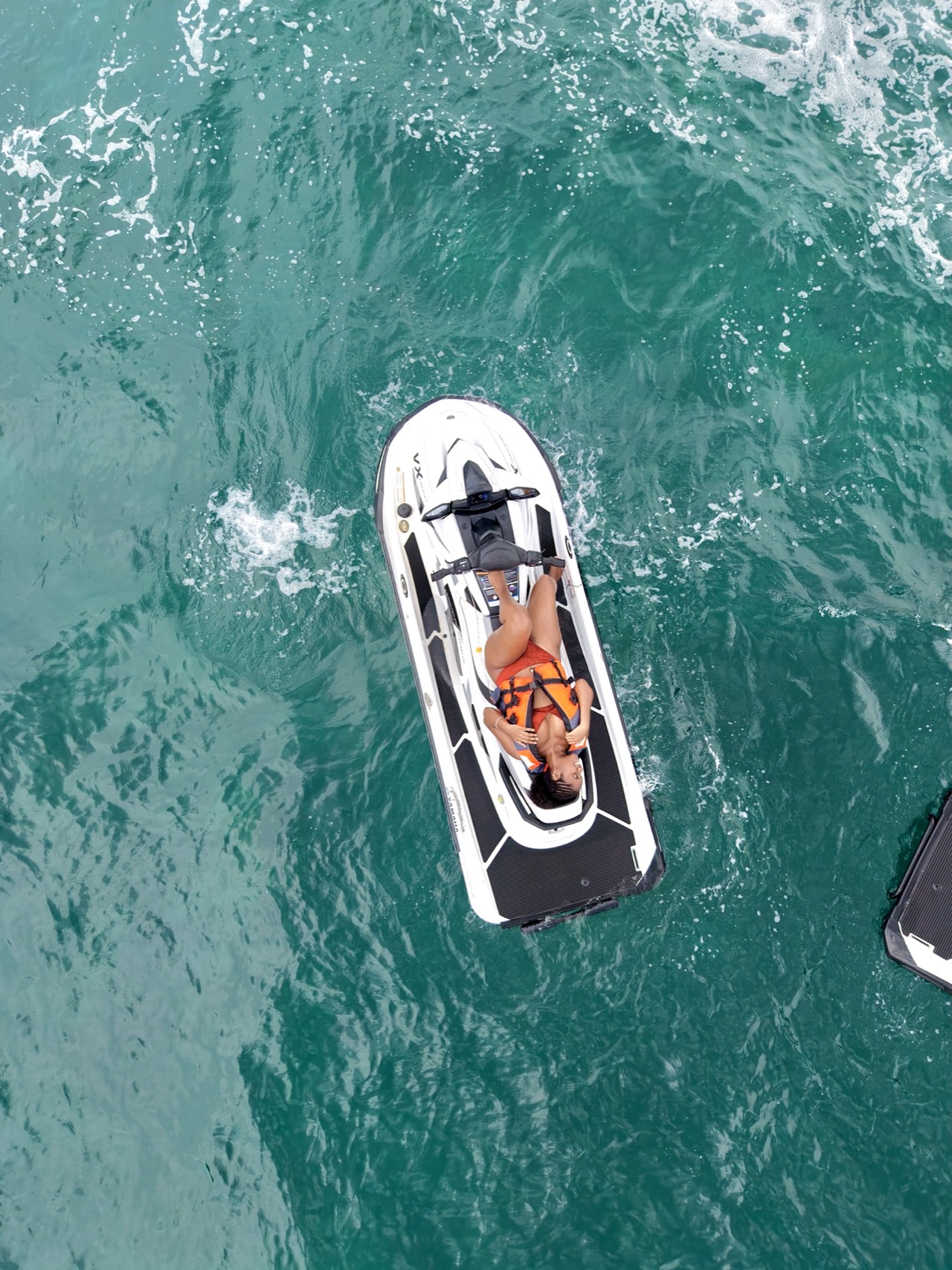Jet ski vu du drone