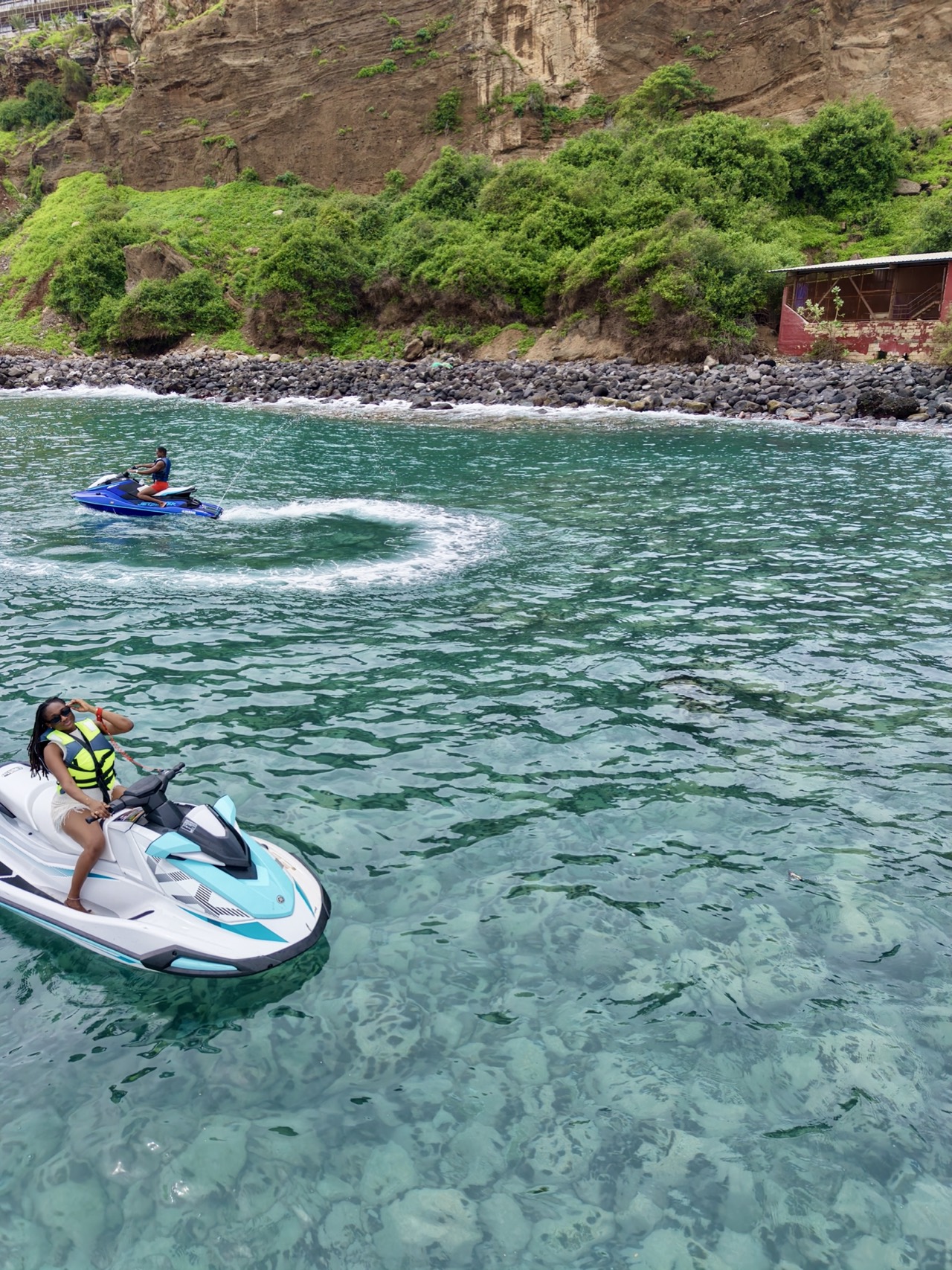 Jet skis en duo