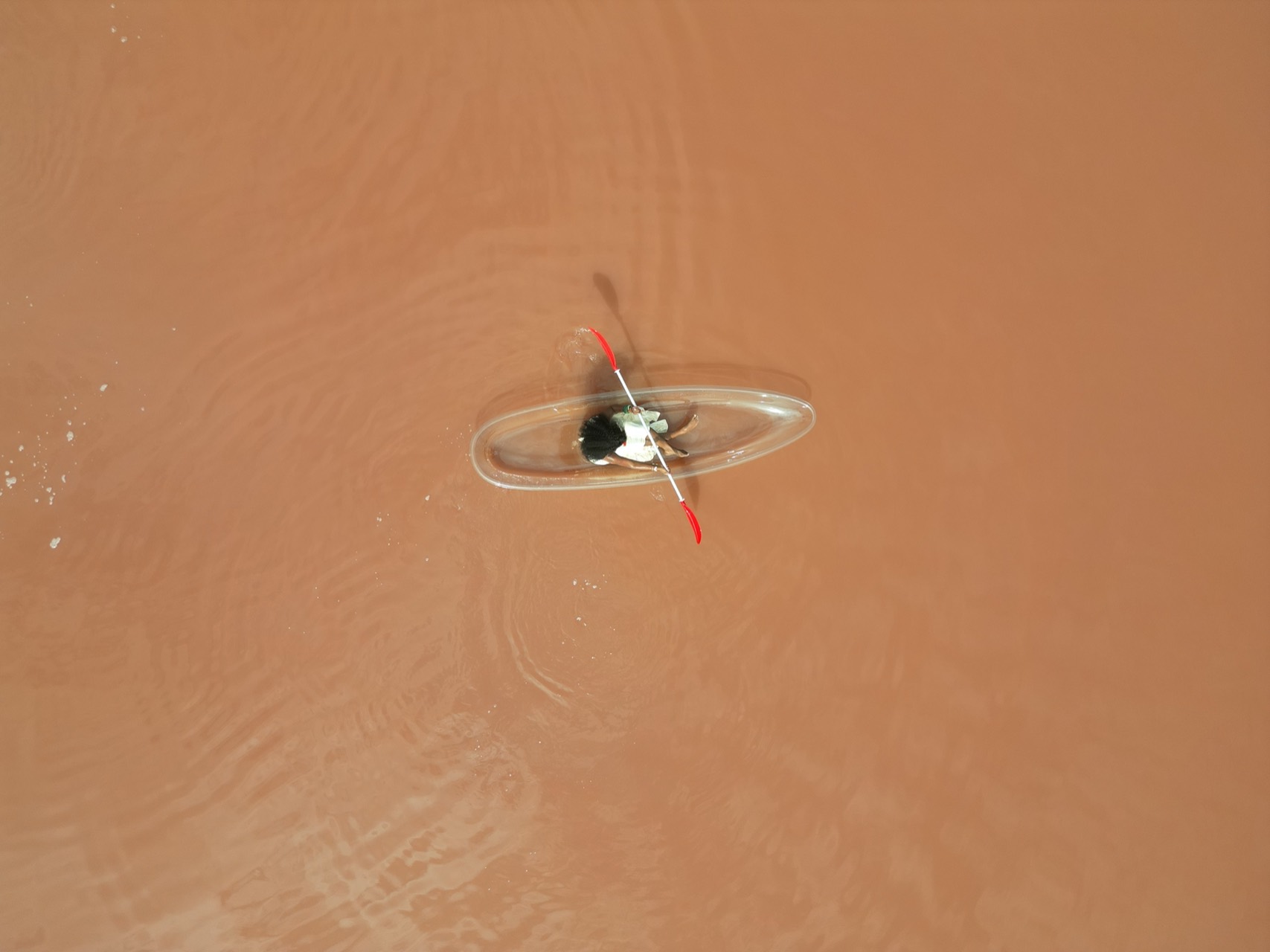 Kayak au Lac Rose